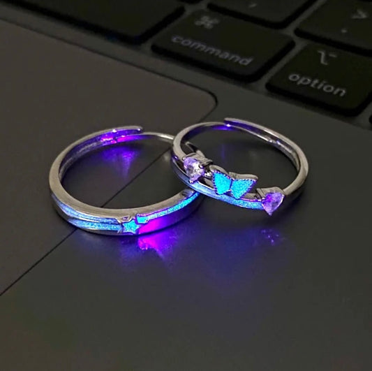 New product of the store, Internet celebrity night glowing ring