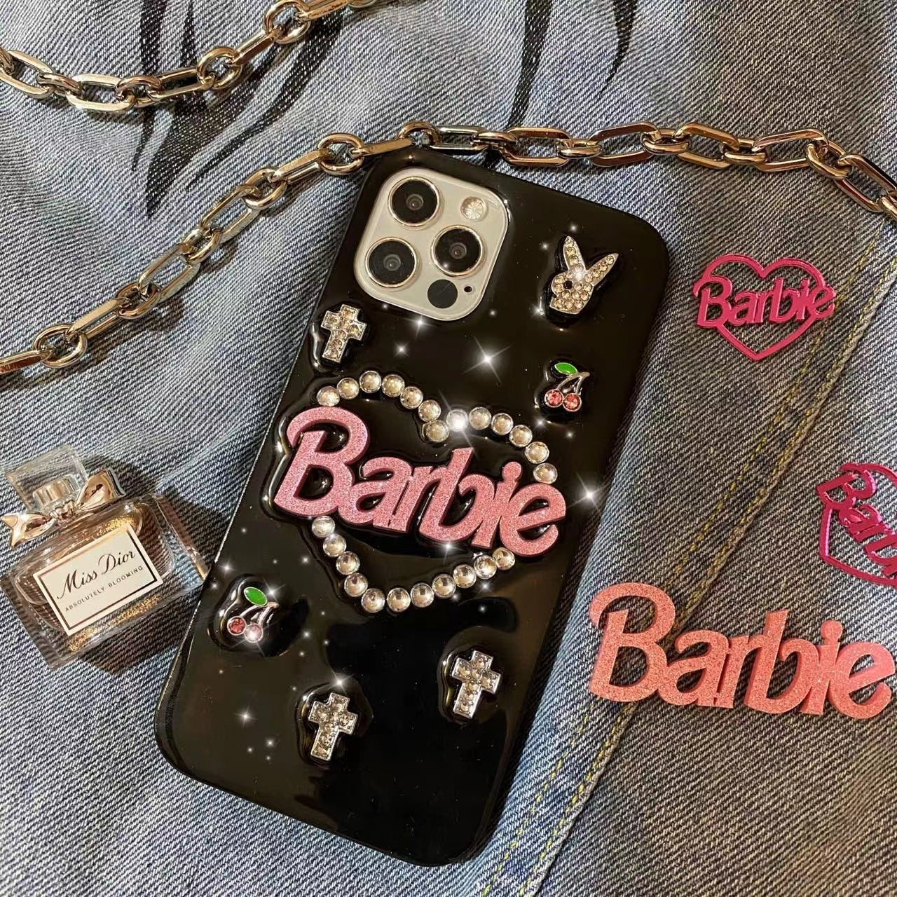 Sweet cool babes phone case retro y2k millennium wind diy custom handmade cute