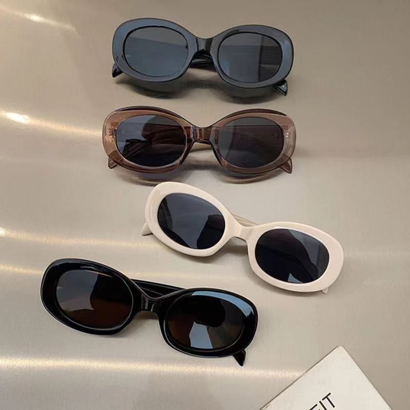 European and American personality oval sunglasses