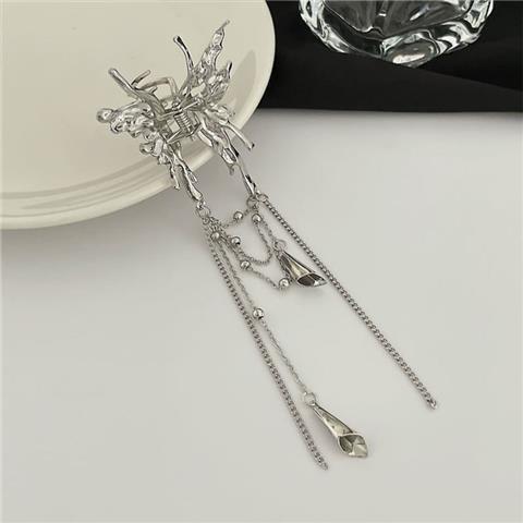 Butterfly liquid hairpin, metal wind, small design
