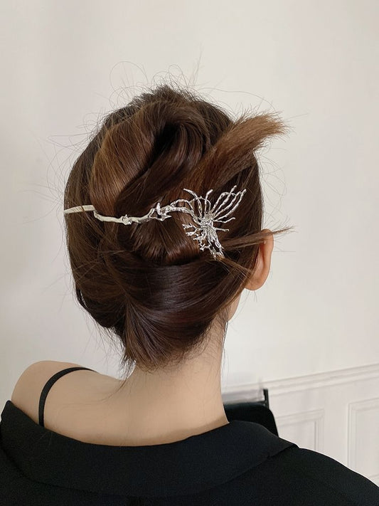 Butterfly Twisting Hairpin Women's 2022 New Fashion Clip Headwear Clamping Clip Small crowd design High level curling hair accessories