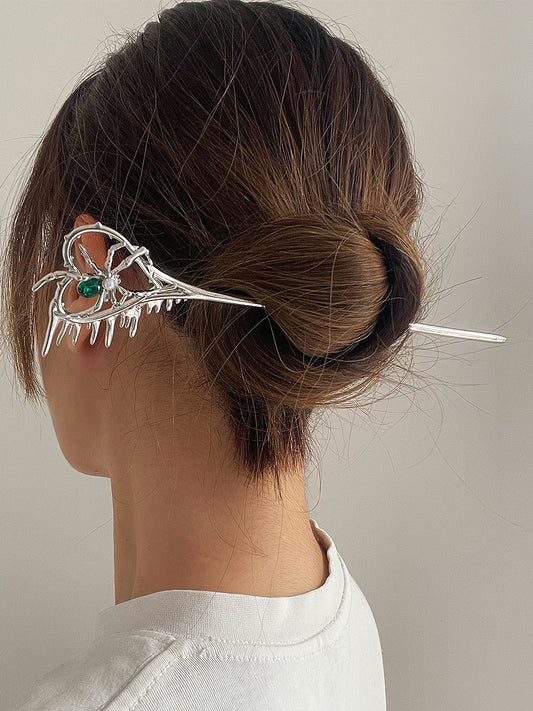 Irregular metal hairpin, small design, simple and high-grade hair accessories